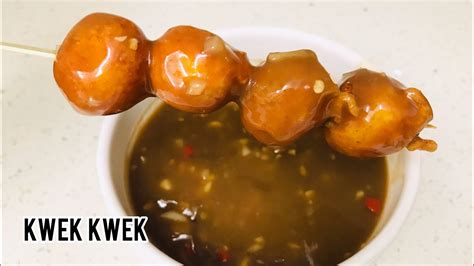 Kwek Kwek With Manong Sauce Oh So Yummy Youtube