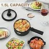 Amazon Hytric Hot Pot Electric L Portable Non Stick Frying Pan Electric Cooker For