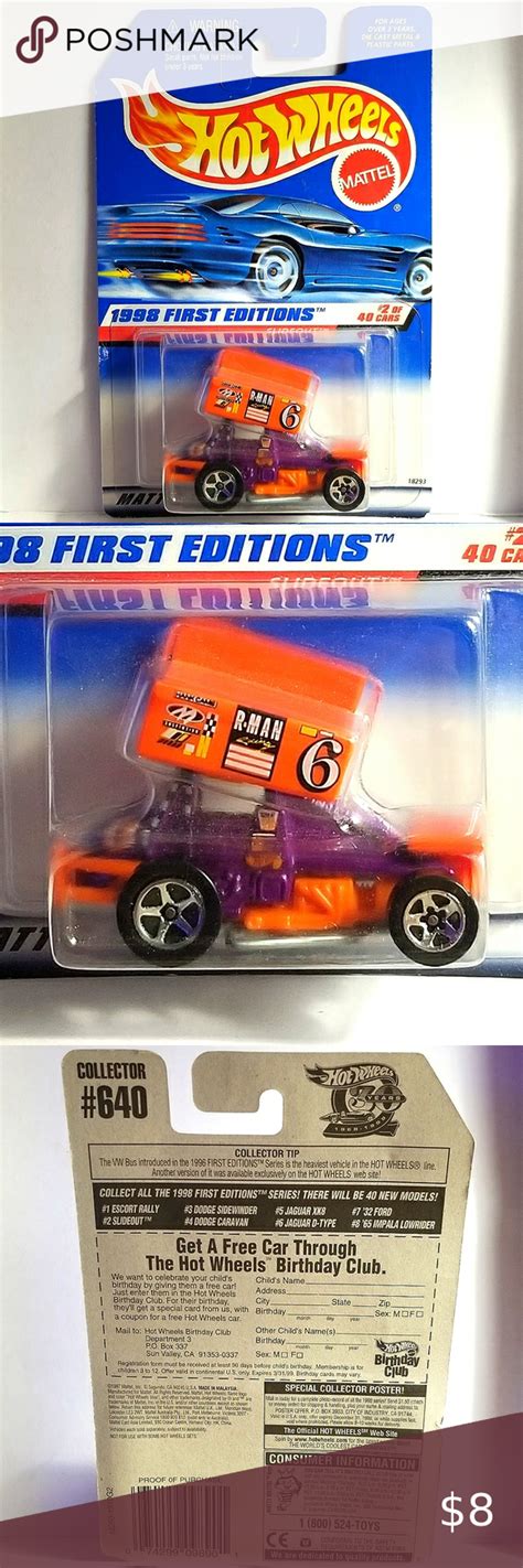 First Editions Hot Wheels Slideout Sprint Car Collectors