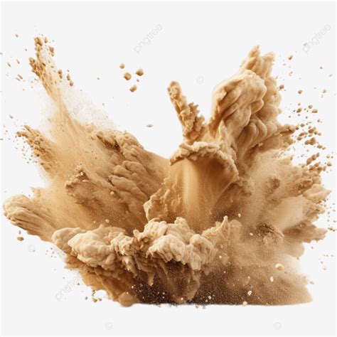 Dirt And Dust Explosion Effects Dirt Dust Explosion PNG Transparent