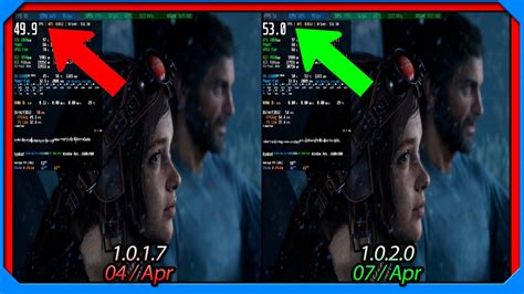 Pc The Last Of Us Part 1 V 1 0 2 0 Vs 1 0 1 7 Build Comparison Update Performance Patch 07 April