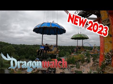 Dragonwatch NEW 2023 Onride POV Toverland Neuheit 2023 Nieuw