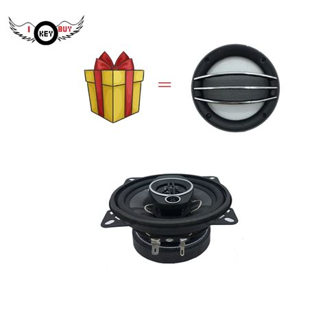 Altavoz Coaxial De V As Para Coche Est Reo Hifi Ac Stico W Ohm