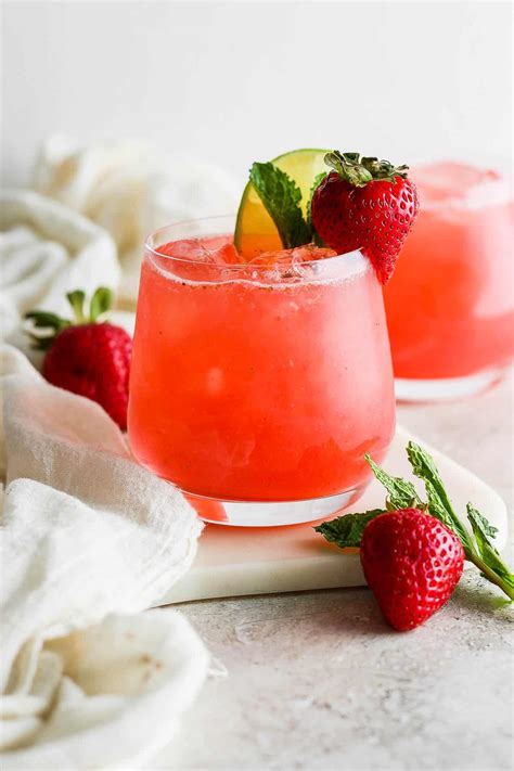 Agua De Fresa Strawberry Agua Fresca