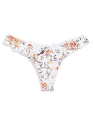 WeWoreWhat Delilah Ruffled Bikini Bottom On SALE Saks OFF 5TH