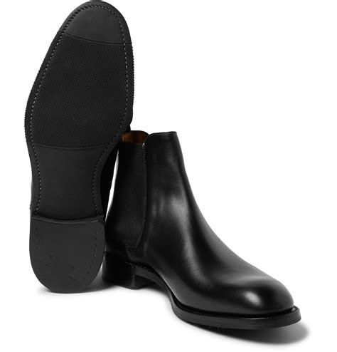 Cheaney Godfrey Leather Chelsea Boots In Black For Men Lyst