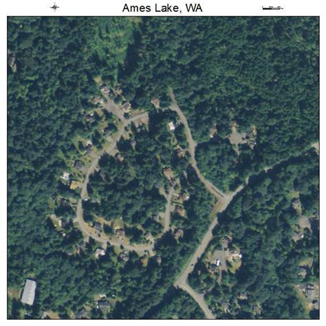 Aerial Photography Map Of Ames Lake Wa Washington