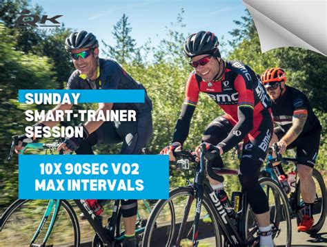 Sunday Smart Trainer Session 10x 90sec VO2 Max Intervals