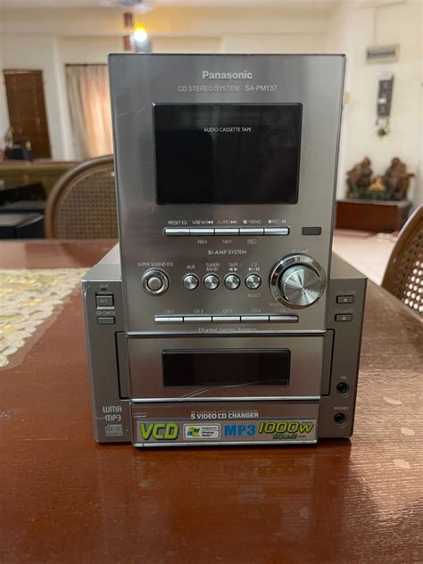 Panasonic CD Stereo System, Audio, Portable Music Players on Carousell