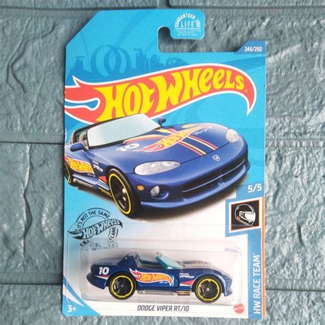 Jual Hot Wheels Treasure Hunt Regular Dodge Viper Rt Shopee Indonesia