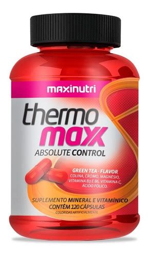 Thermo Max Absolute Control Suplemento Mineral Vitam Nico Maxinutri