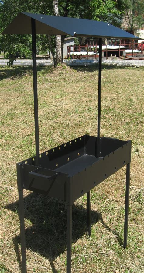 Сделать мангал с крышей своими руками - Фото подборки