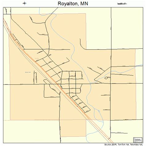 Royalton Minnesota Street Map 2756176