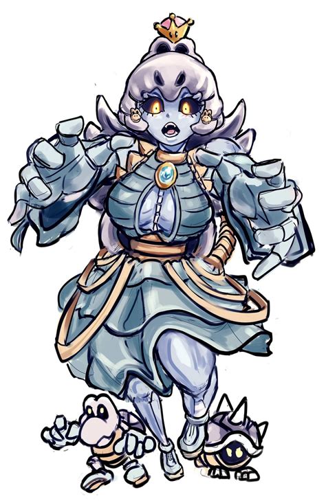 Bowsette Mega Milk Unknown Artist Super Mario Bros Rbowsette