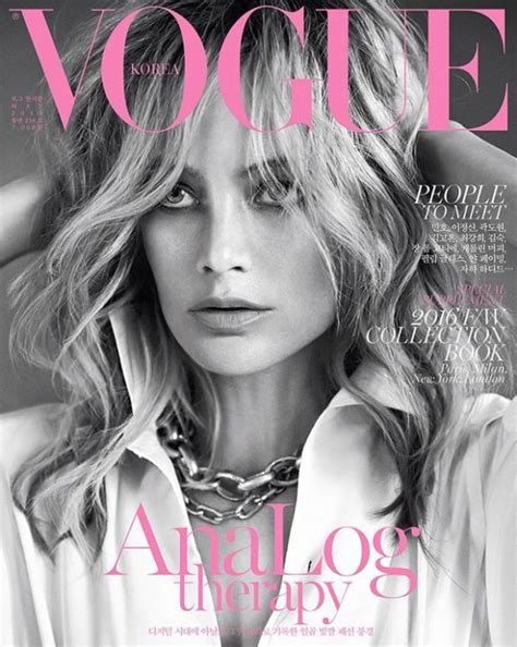Carolyn Murphy For Vogue Korea By Hyea W Kang