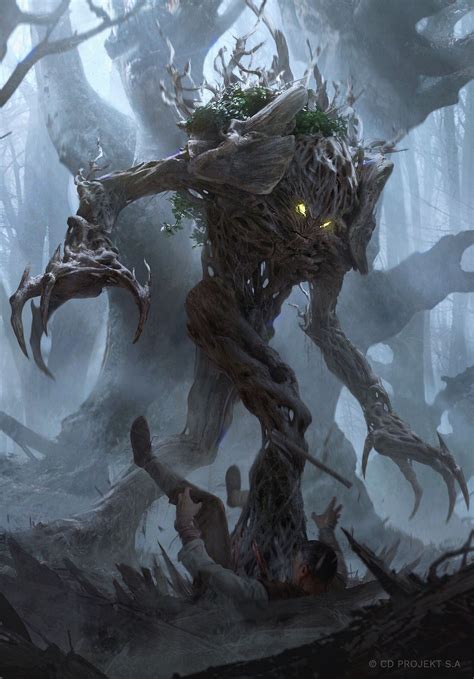 Angry Treant, Anton Nazarenko | All'aperto, Mostri