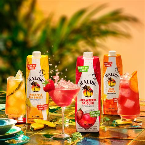 mix  malibu rum