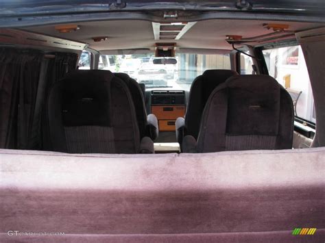 1988 Blackgunmetal Gray Gmc Safari Conversion Van 16329931 Photo 12