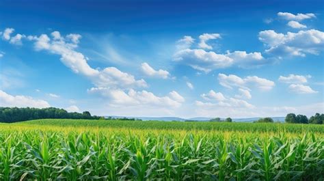 Premium Photo | Farm corn field harvest