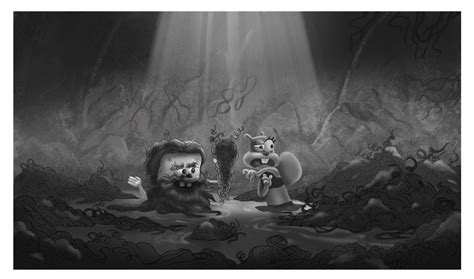 Saving Bikini Bottom Nickelodeon Feature Visual Development And Illustration