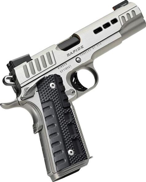 KIMBER RAPIDE FROST STAINLESS / BLACK .45 ACP