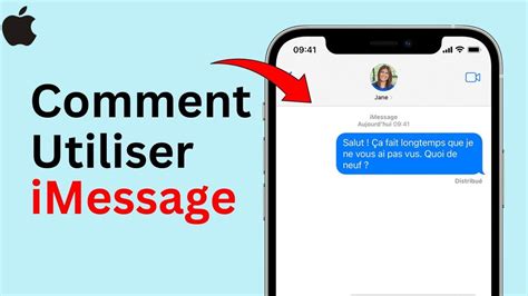 Comment Utiliser Imessage Sur Iphone Facile Youtube
