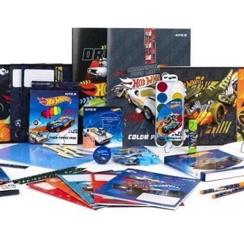НАБІР ДЛЯ ПЕРШОКЛАСНИКА KITE K S HOT WHEELS