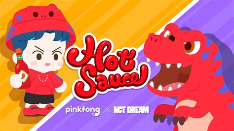 Hot Sauce With Pinkfong Redrex Sing Along With Nct Dream Nct Dream X Pinkfong Youtube