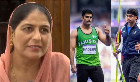 Neeraj Chopra's mother offers heartwarming tribute to Arshad Nadeem