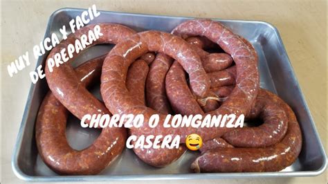 Chorizo O Longaniza Casera🤤 Para Negocio O Para Comerla En Casita