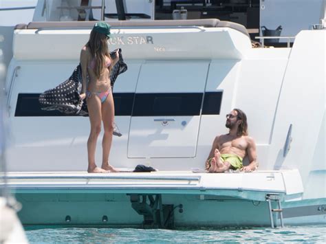 Heidi Klum Tits Out On A Yacht In A Bikini Drunkenstepfather