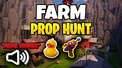 CRAZY FARM PROP HUNT 4419 9678 3068 By Knkteam Fortnite Creative Map