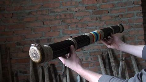 Дощовиця Посох дождя Хмара Rainstick Посох дощу - YouTube