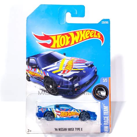 Jual Hot Wheels 96 Nissan 180SX Type X Blue HW Shopee Indonesia