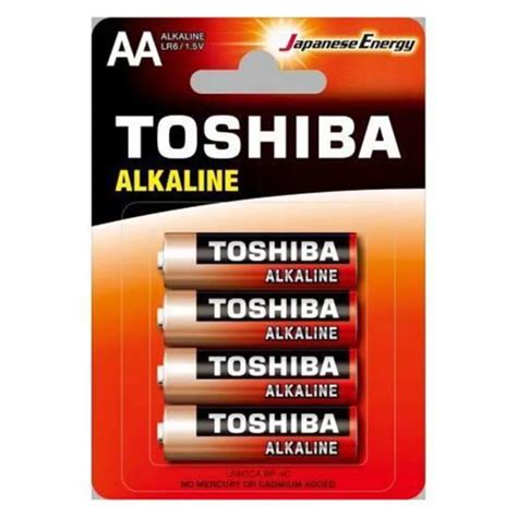 Toshiba LR6 Pack AA Alkaline Batteries | Dressinn