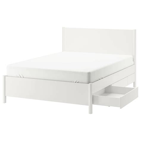 Каркас кровати с ящиками - TONSTAD IKEA/ ТОНСТАД ИКЕА, 140х200 см ...