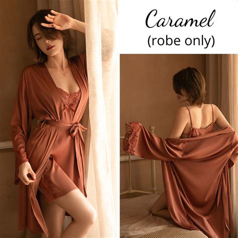 Vintage Lace Ice Silk Satin Babydoll Dress Sexy Lingerie Sleepwear Nightwear Pyjamas Ms