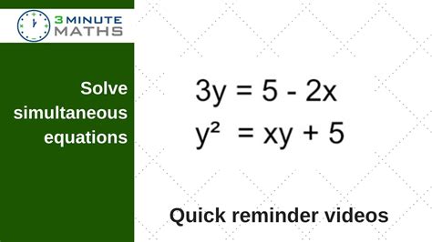 How To Solve Simultaneous Equations Gcse Tessshebaylo