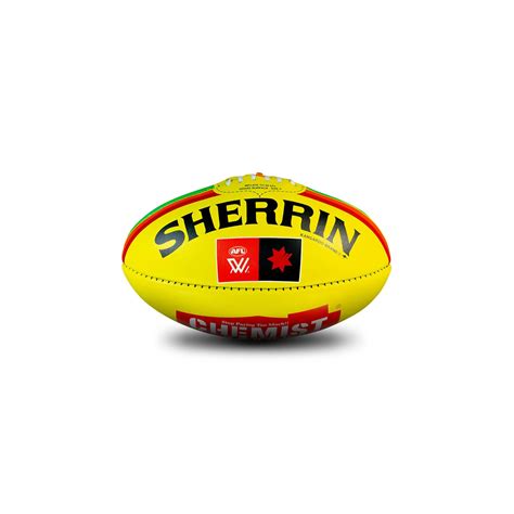 Official Aflw Game Ball Yellow