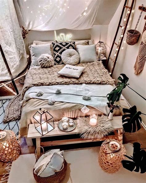 Lovely Boho Chic Bedroom Decor Idea Homyhomee Bedroom Decor