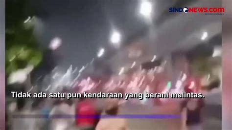 Meresahkan Perang Petasan Berujung Tawuran Dua Kelompok Remaja Di