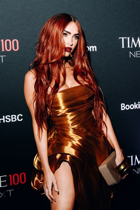 Megan Fox Red Hair Novalsidik