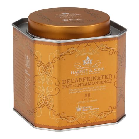 Harney And Sons Decaf Hot Cinnamon Spice Sachet Tin Walmart