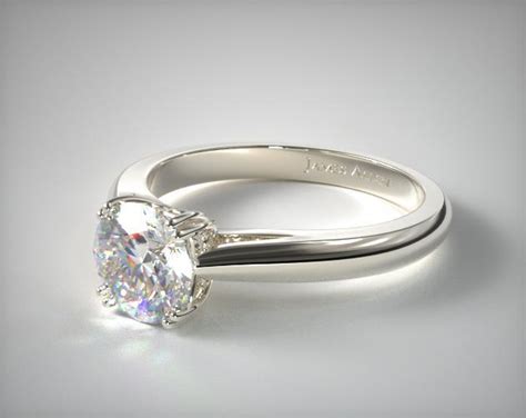 engagement rings, designer engagement rings, 14k white gold james allen ...