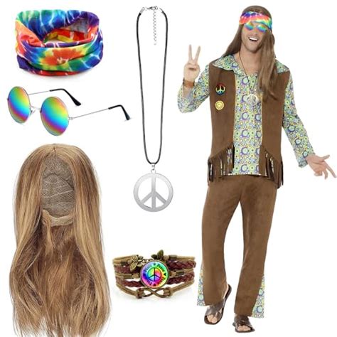 Disfraces Hippies Mujer Hombre Ni Os Disfraz Hippie