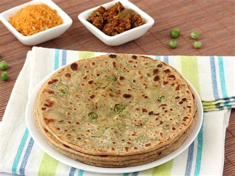 Peas Paratha Recipe