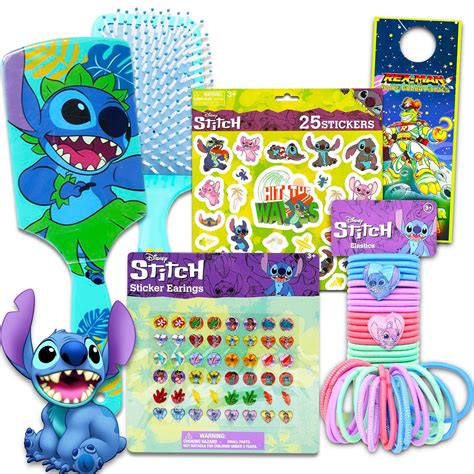 Amazon.com : Lilo and Stitch Hair Accessories Set - Bundle with Stitch Hair Scrunchies, Sticker