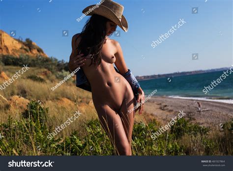 Sexy Naked Cowgirl Western Style Stock Photo 481927864 Shutterstock