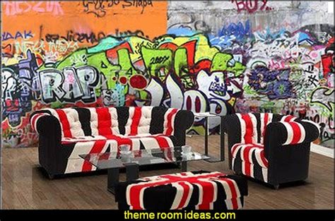 Decorating theme bedrooms - Maries Manor: graffiti bedroom wall ...