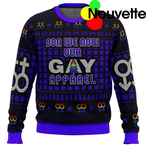 Don T We Now Our Gay Apparel Lgbt Christmas Sweater Nouvette